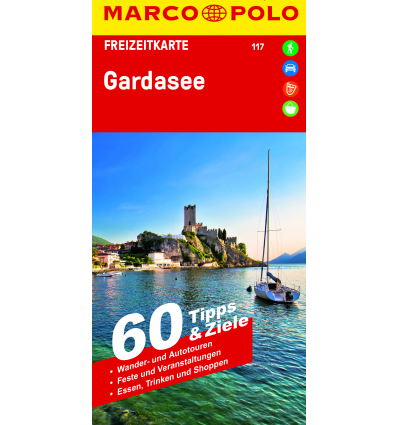 Mappa per il tempo libero Lago di Garda