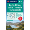 Lago d'Iseo, Valle Trompia, Franciacorta 1:50.000