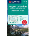 Pragser Dolomiten, Naturpark Fanes-Sennes-Prags 1:25.000