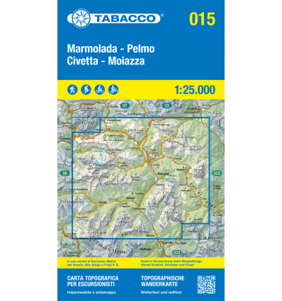 Marmolada, Pelmo, Civetta, Moiazza
