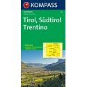 Tirol, Südtirol, Trentino 1:250.000