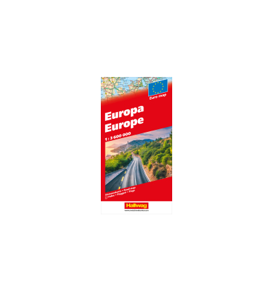 Straßenkarte Europa 1:3.600.000