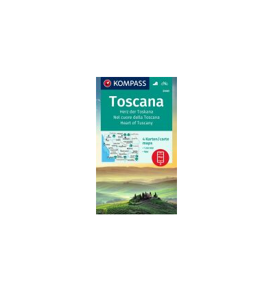 Im Herz der Toskana 1:50.000 – 4 Karten im Set