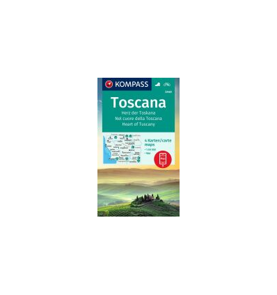 Nel cuore della Toscana 1:50.000 - set di 4 cartine