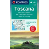 Im Herz der Toskana 1:50.000 – 4 Karten im Set