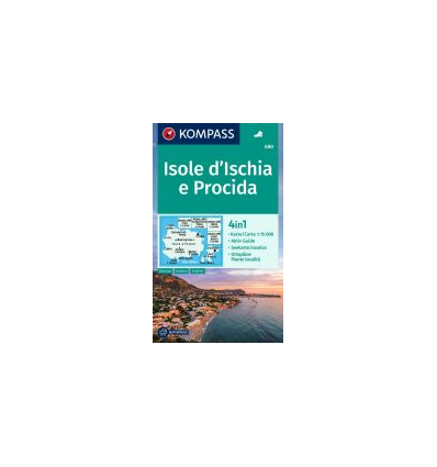 Isole d'Ischia e Procida 1:15.000 + piantina 1:10.000