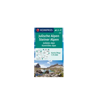 Julische Alpen, Steiner Alpen 1:75.000