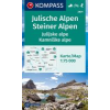 Julische Alpen, Steiner Alpen 1:75.000
