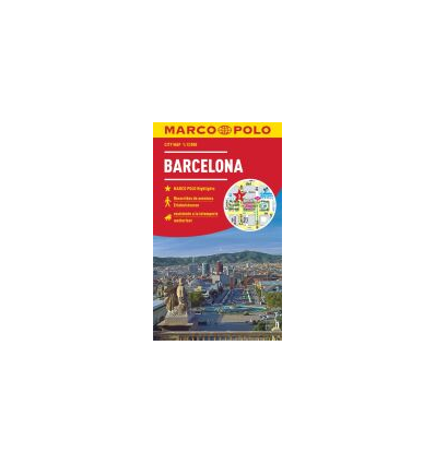 Cityplan Barcelona 1:12000