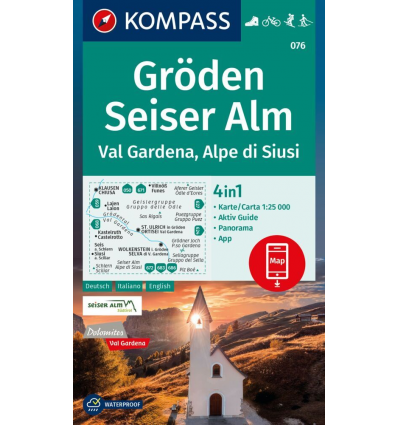 Gröden, Seiser Alm 1:25.000