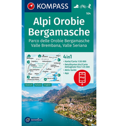 Alpi Orobie Bergamasche 1:50.000