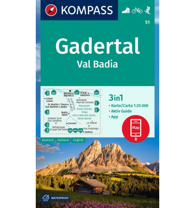 Gadertal 1:25.000