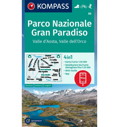 Gran Paradiso, Valle d'Aosta 1:50.000