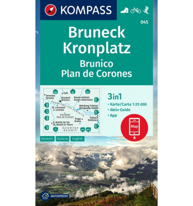 Kronplatz, Bruneck 1:25.000
