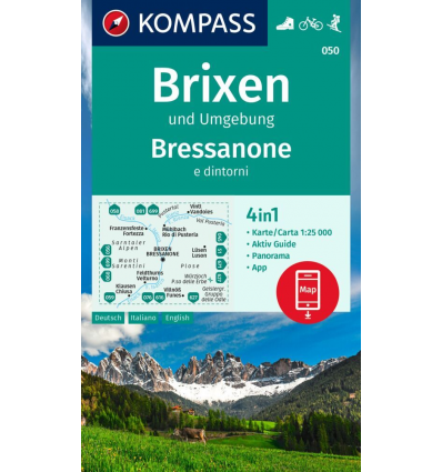 Bressanone e dintorni 1:25.000