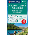 Naturns, Latsch, Schnalstal 1:25.000