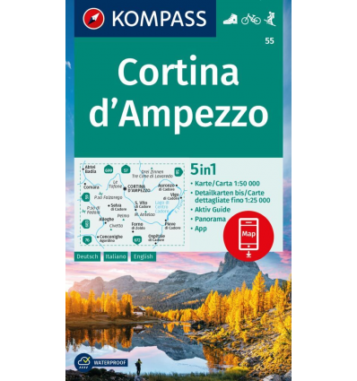 Cortina d'Ampezzo 1:50.000