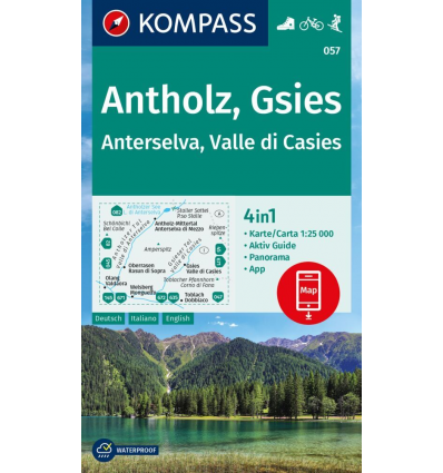 Antholz, Gsies 1:25.000