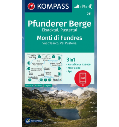 Pfunderer Berge 1:25.000