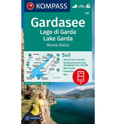 Gardasee, Monte Baldo 1:50.000