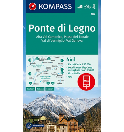Ponte di Legno, Alta Val Camonica 1:50.000