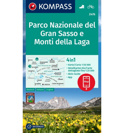 Parco Nazionale del Gran Sasso 1:50.000