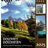Postkartenkalender Dolomiten, hochformt LANGKOFEL 2025