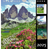Postkartenkalender Dolomiten, hochformat DREI ZINNEN 2025