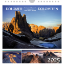 Postkartenkalender Dolomiten, querformat VAJOLETTÜRME 2025