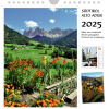 Postkartenkalender Südtirol, hochformat GEIßLERGRUPPE 2025
