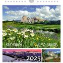 Postkartenkalender Südtirol, querformat LANGKOFEL 2025
