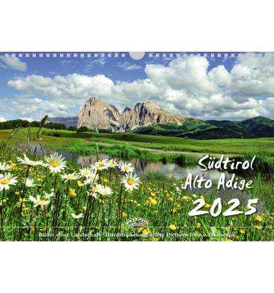 Bildkalender Südtirol, querformat SEISER ALM 2025