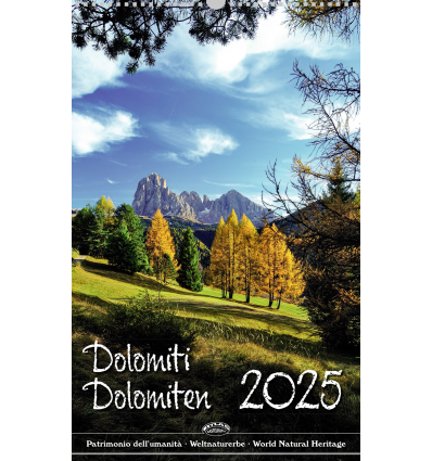 Bildkalender Dolomiten, hochformat LANGKOFEL 2025
