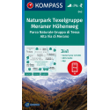 Parco Naturale Gruppo di Tessa, Alta Via di Merano 1:25.000