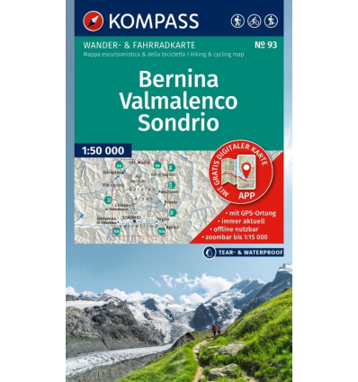Bernina, Sondrio 1:50.000
