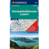 Vierwaldstättersee, Luzern 1:40.000
