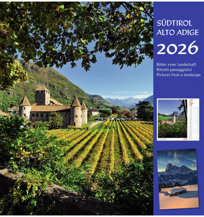 Calendario piccolo Alto Adige Castel Mareccio 2026
