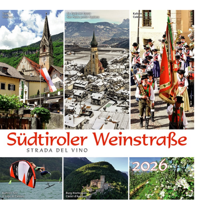 Postkartenkalender Südtiroler Weinstraße 2026