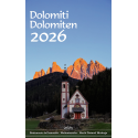 Calendario grande Dolomiti Gruppo delle Odle 2026