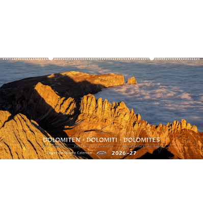 Calendario panoramico Dolomiti Catenaccio 2026-27