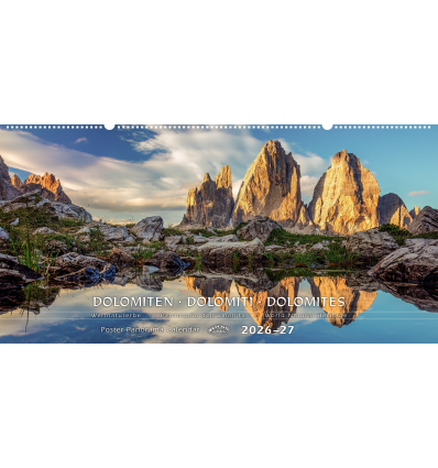 Calendario panoramico Tre Cime di Lavaredo 2026-27