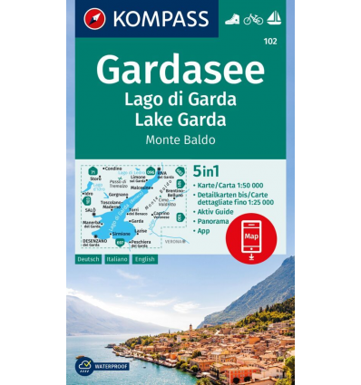 Gardasee, Monte Baldo 1:50.000