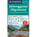 Defereggental, Villgratental, Lasörlinggruppe, Villgrater Berge 1:50.000