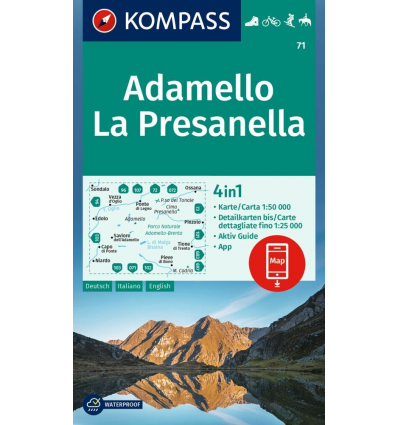 Adamello, La Presanella 1:50.000