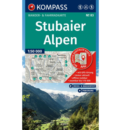 Stubaier Alpen 1:50.000