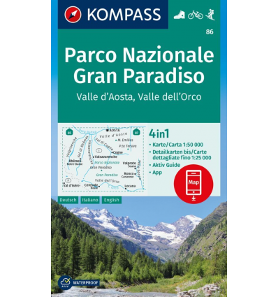 Gran Paradiso, Valle d'Aosta 1:50.000