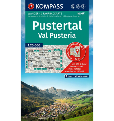 Val Pusteria 1:25.000