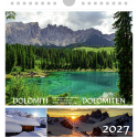 Postkartenkalender Dolomiten Karersee 2027