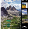Postkartenkalender Dolomiten Drei Zinnen 2027