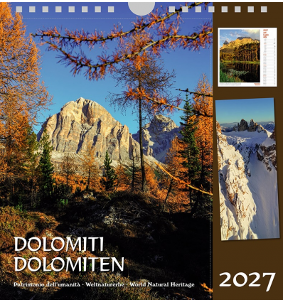 Postkartenkalender Dolomiten Plattkofel 2027